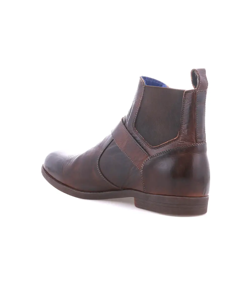Buckled Streamlined Chelsea Boots