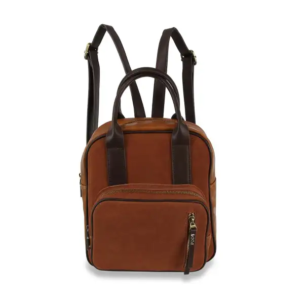 Genuine Leather Convertible Backpack