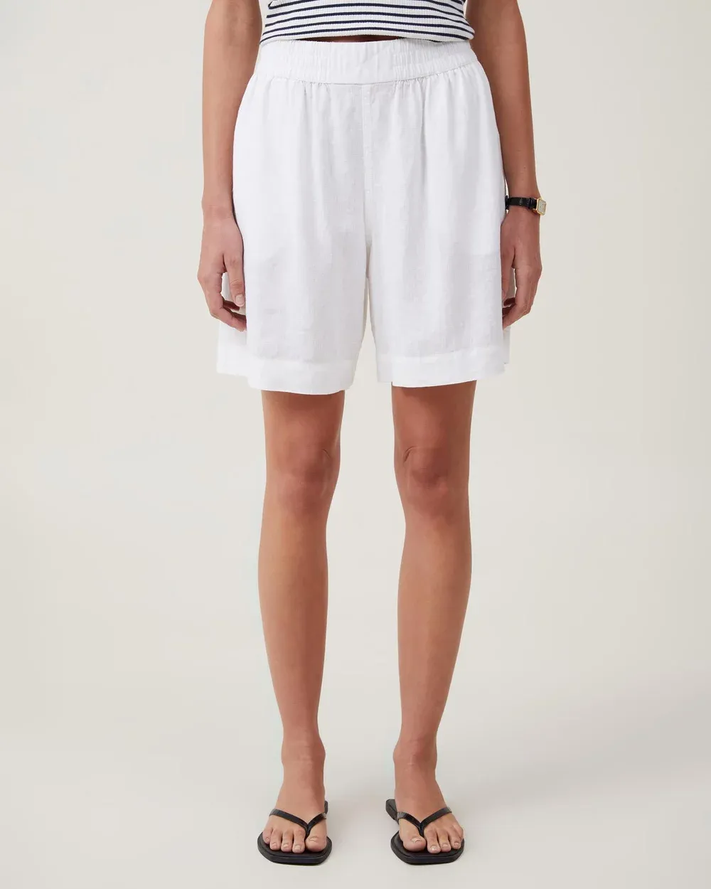Black Longline Shorts