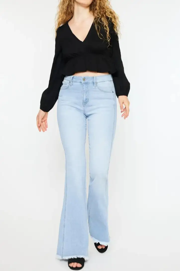 High Rise Elevated Flare Jeans