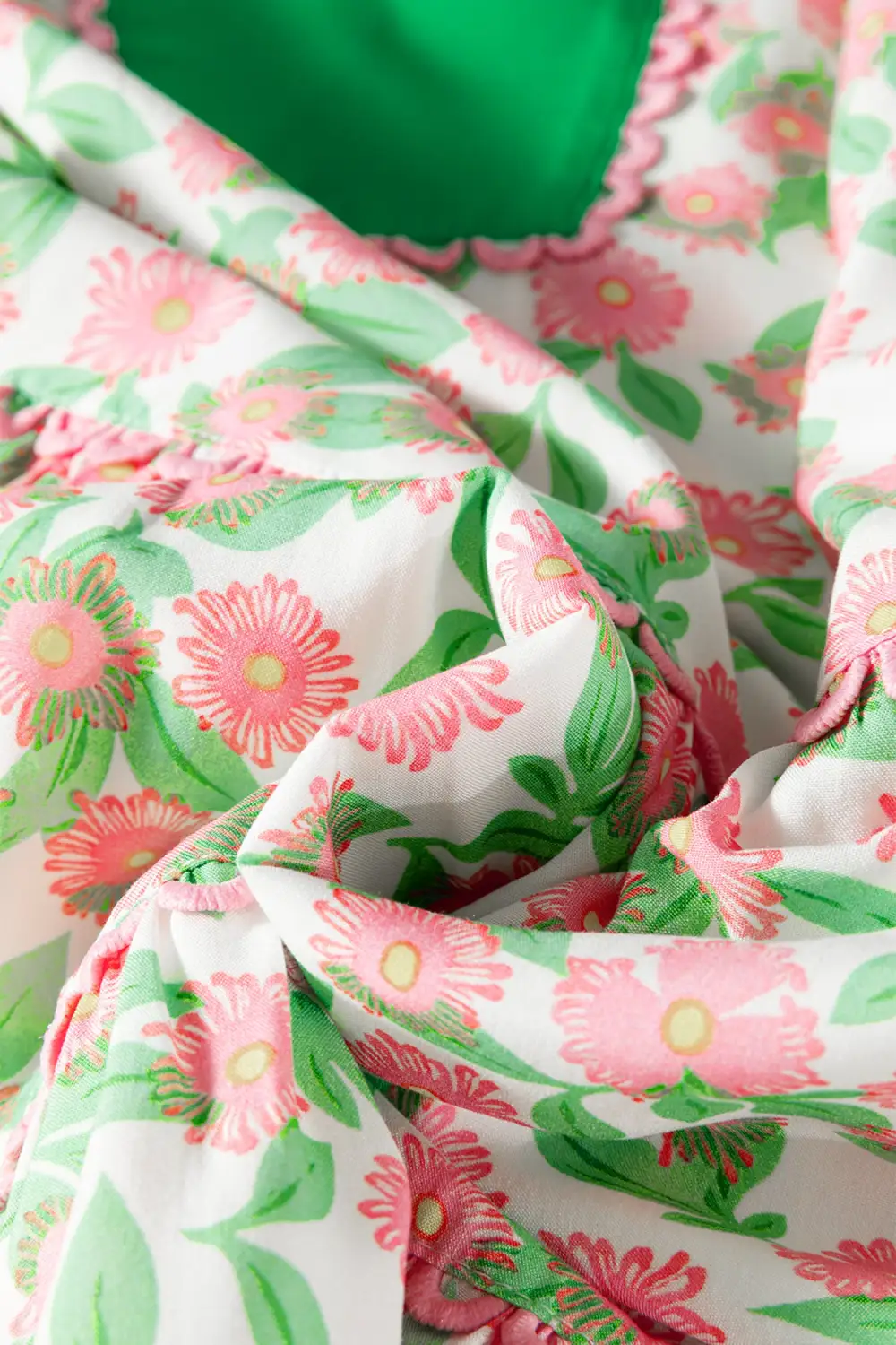 Finish Floral Puff Sleeve Dress