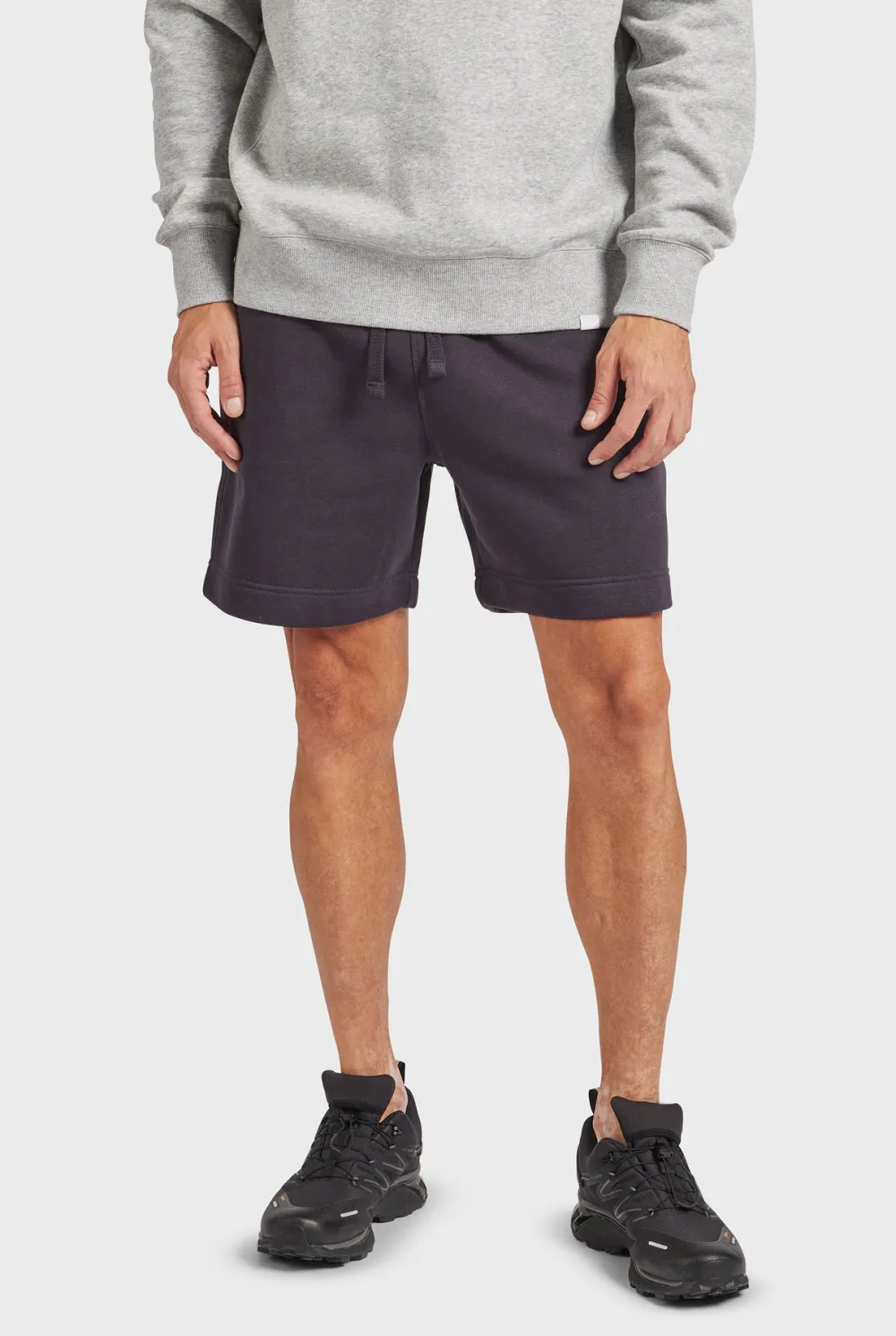 Light Gray French Terry Shorts