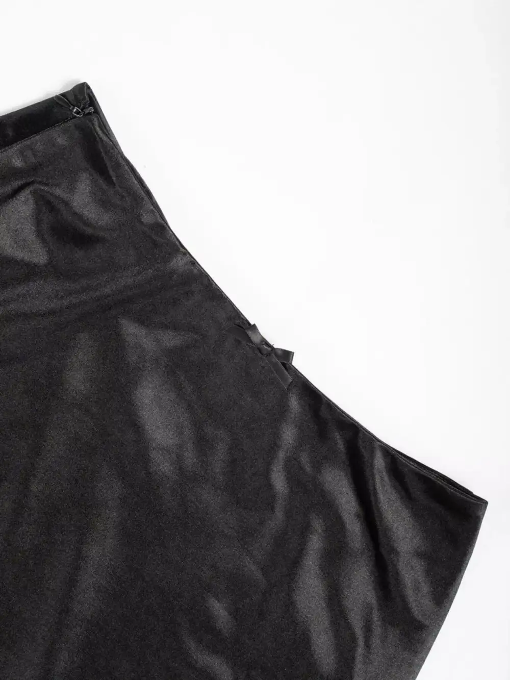 High Waist Satin Maxi Skirt