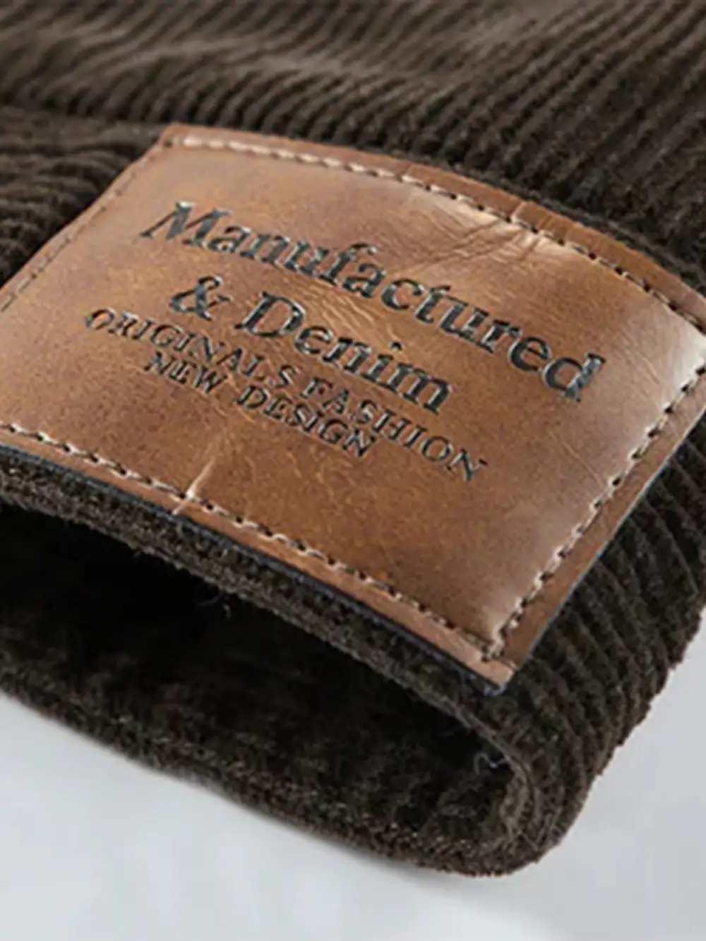 Men's Corduroy Pocketed Bomber Jacket