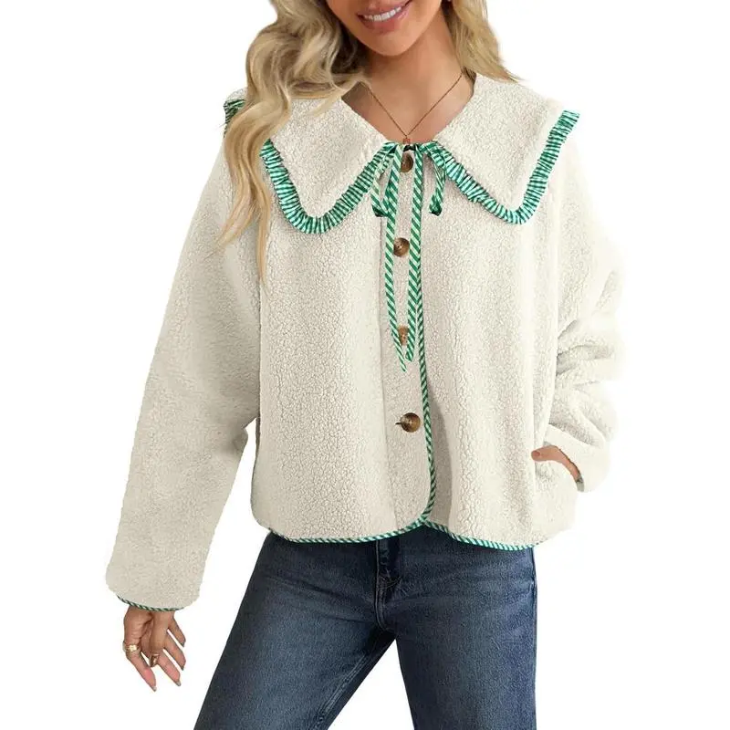 Women’s Fuzzy Fleece Jacket – Cute, Cozy & Effortlessly Chic Soft Warmth. Sweet Style. Everyday Comfort.