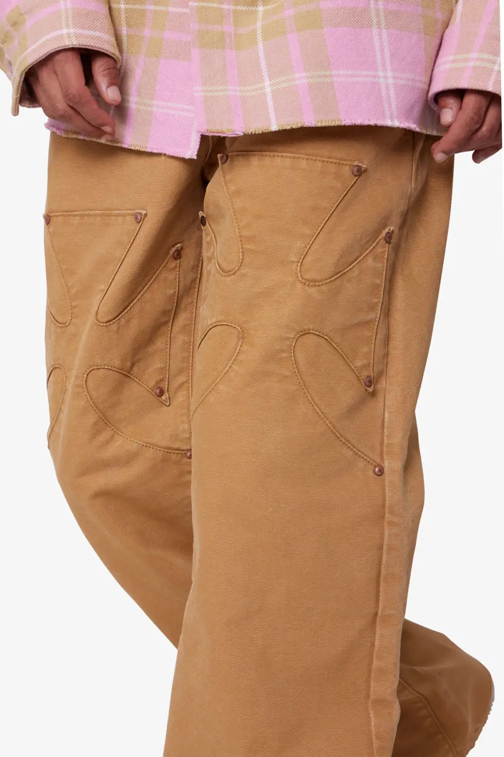 Everyday Cross Detail Denim Jeans