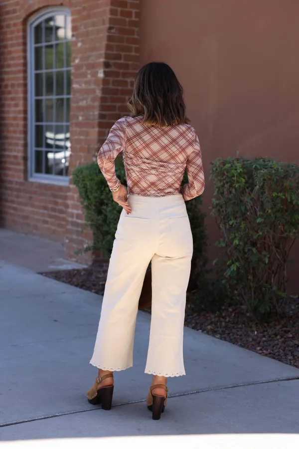 Women's Eyelet Pants