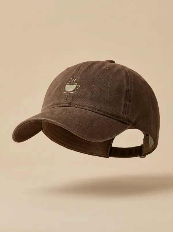 Everyday Coffee-Lover Embroidered Unisex Baseball Cap
