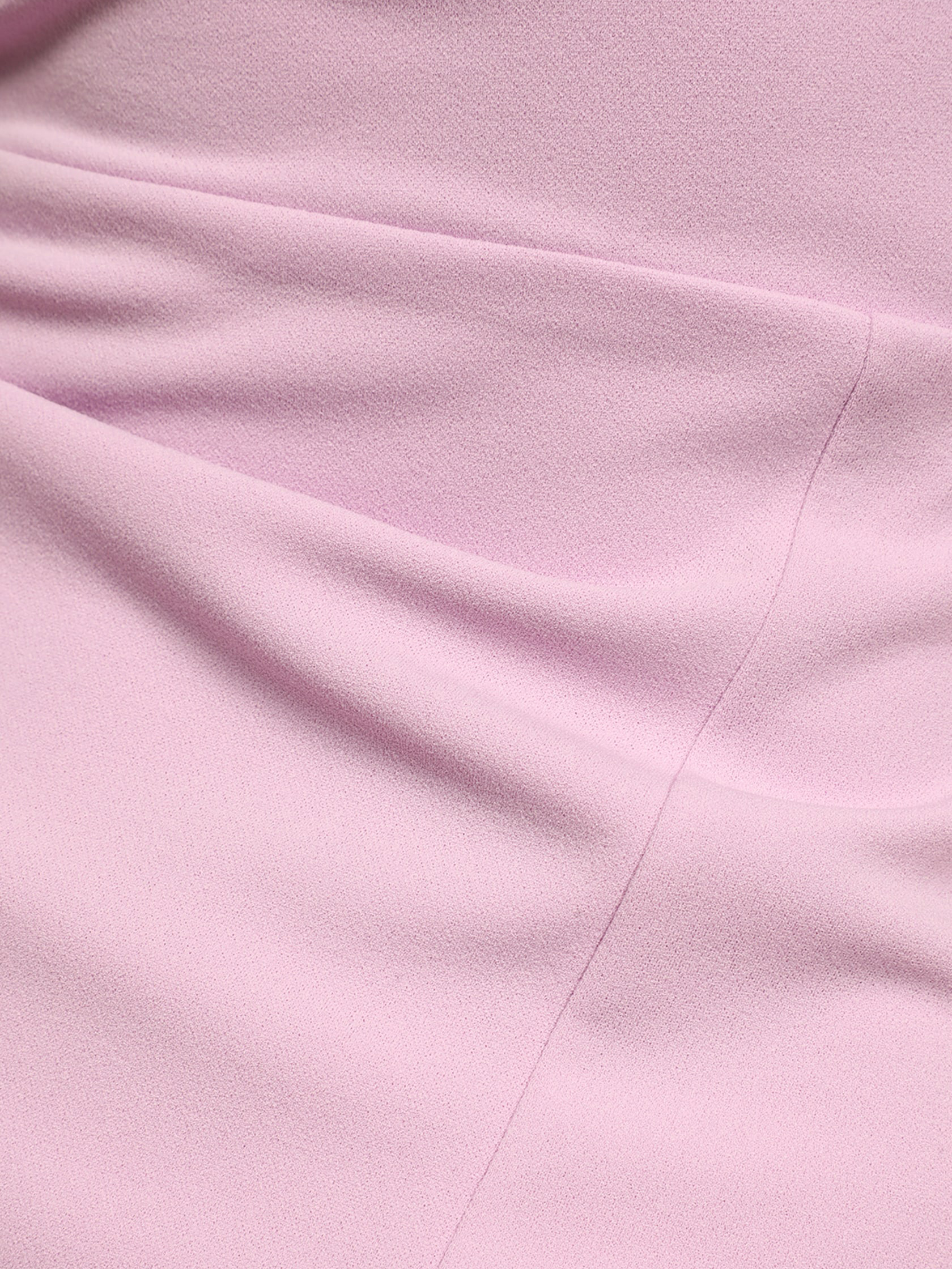 Pink Asymmetrical Bodycon Mini Dress