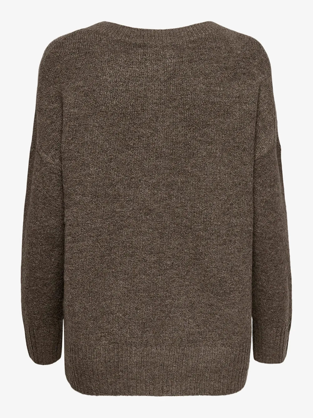 Crew Neck Plain Colored Cotton Sweaters
