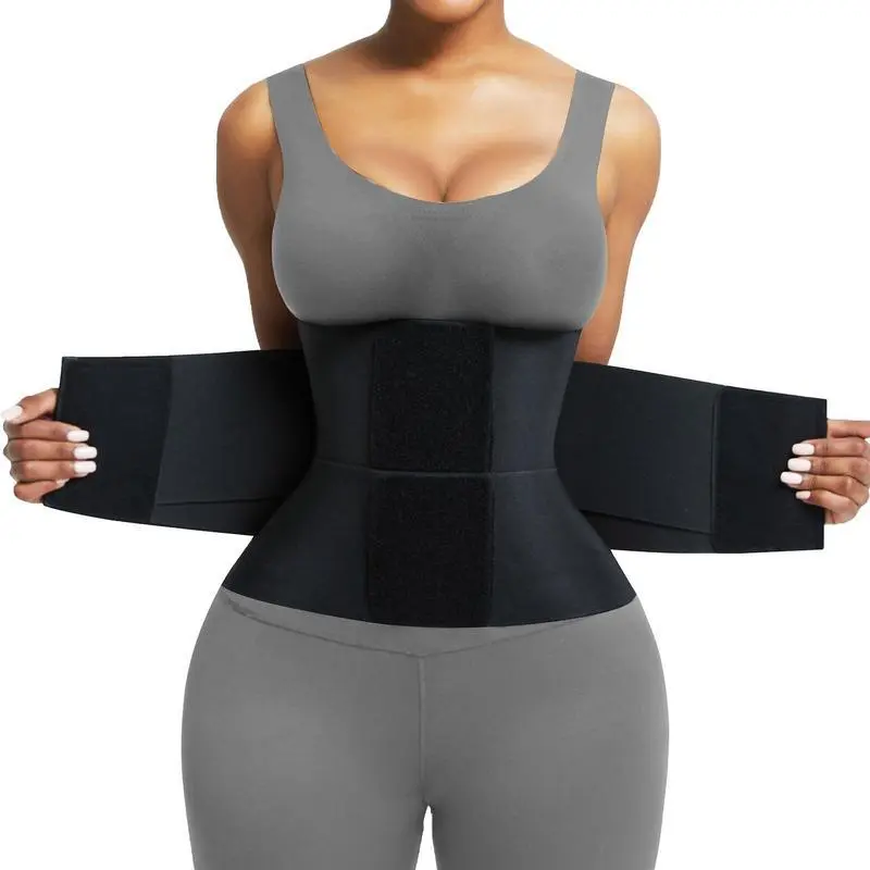 Last Day Offer-5PACK-Belt Waist Cincher Ab Belt Tummy Control Body Shaper With Triple Wrap WomenBComfortable Fabrics Nylon Adjustable MulticolorLady Festival