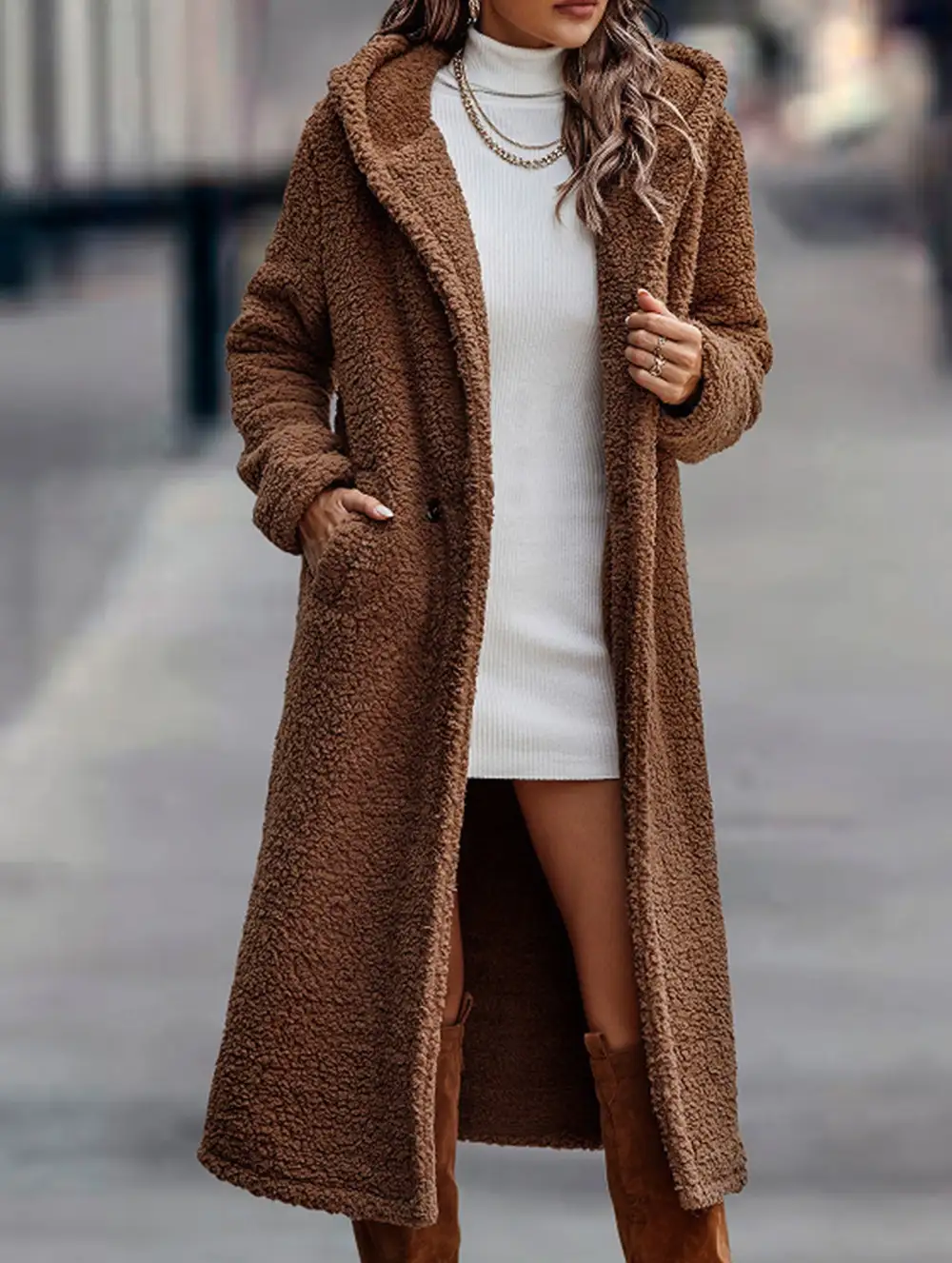 Long Sleeve Hooded Jacket