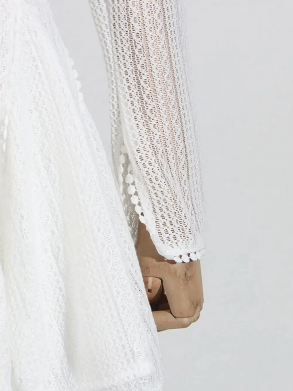 Comfort Fit Round Neck Long Sleeve Dress