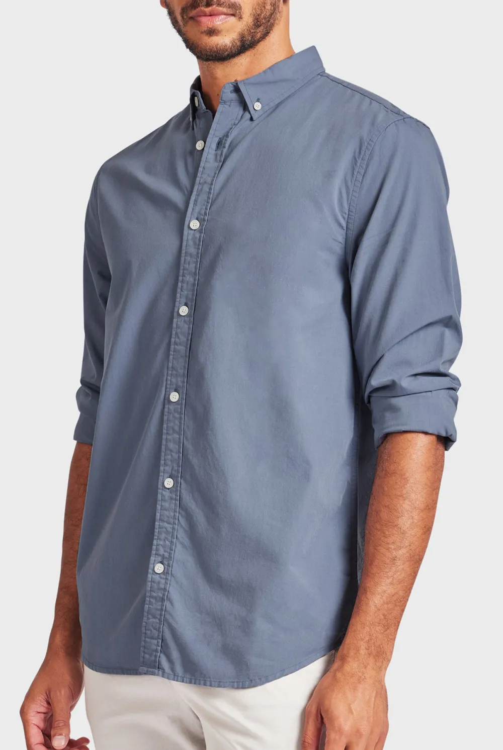 Regular Fit Linen Long - Sleeve Shirt