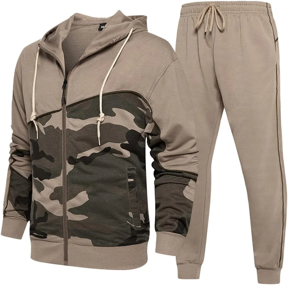 Casual Comfy Camo Suits for Men