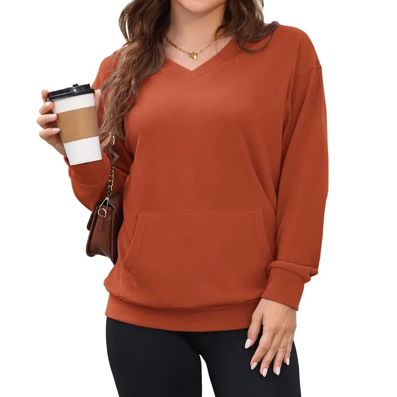 Women's Hoodless V-neck