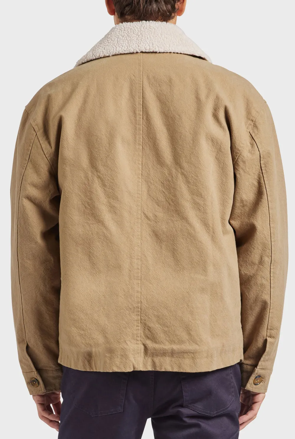 Sherpa Oversized Cotton Jacket