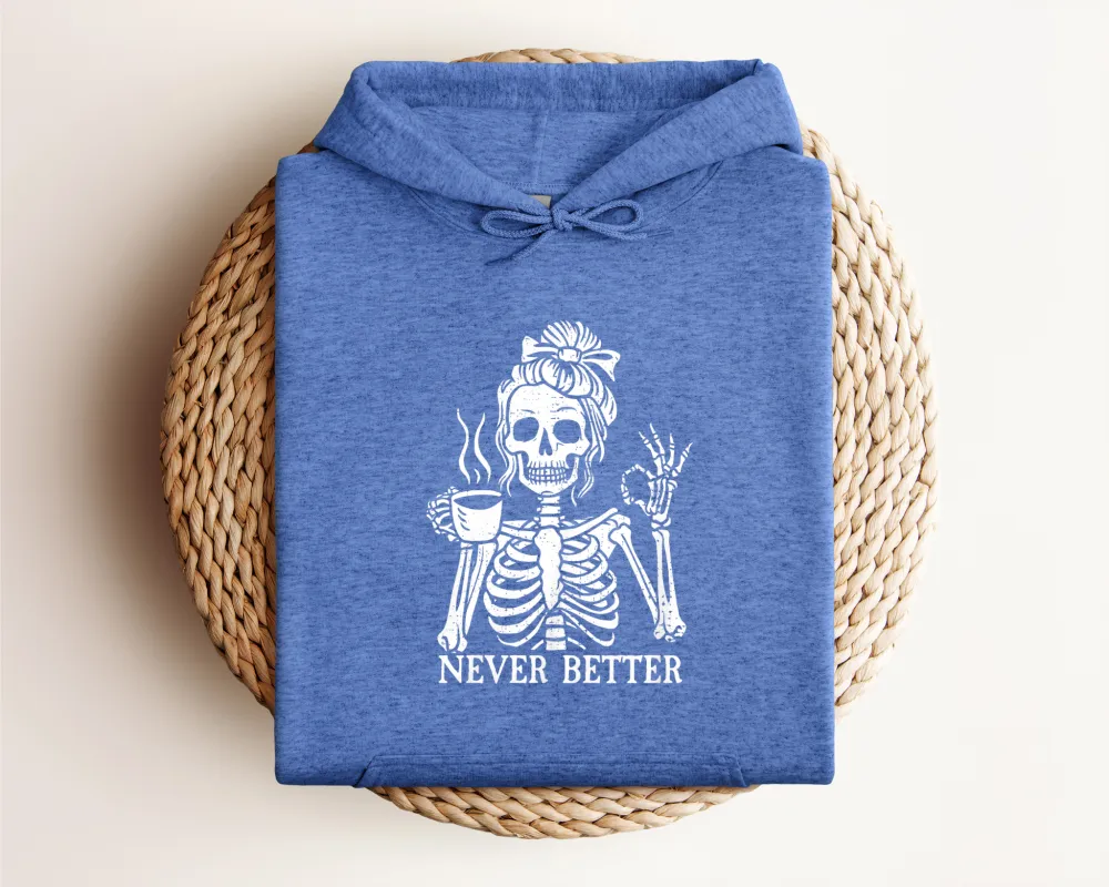 Easy Mood Graphic Pullover Hoodie