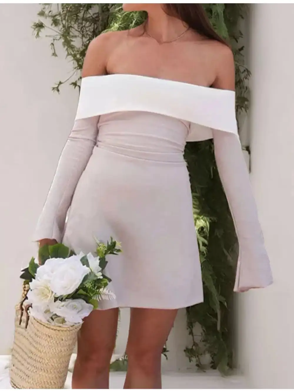 Flared Mini Dress