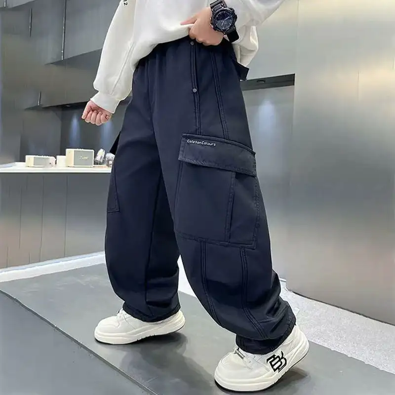 Men's Casual Cargo Pants with Deep Pockets