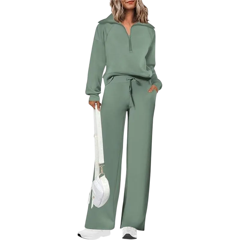 Women's Casual 2-Piece Sweatsuit Set