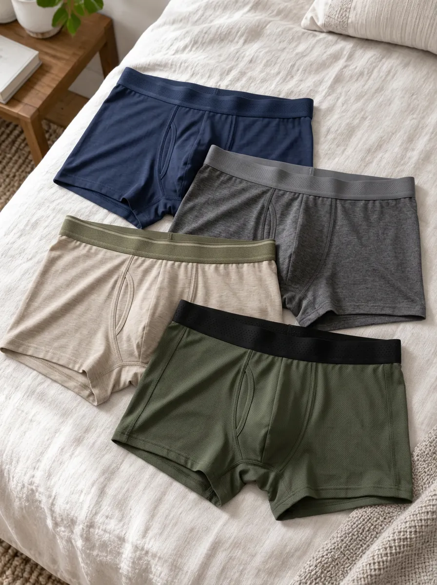 Men's Everyday Rotation Multipack Breathable Boxer Briefs Set
