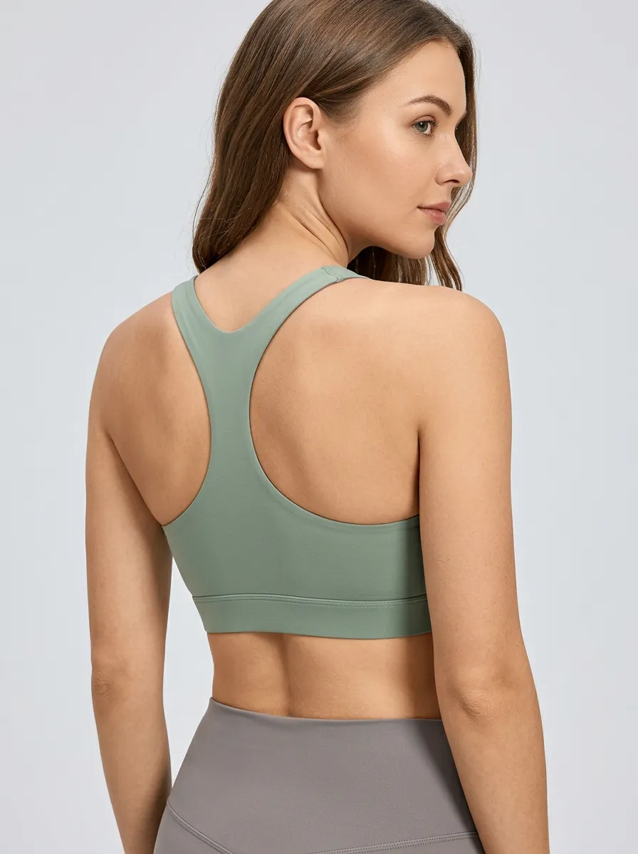Women's Printed Ribbed Tank Bra