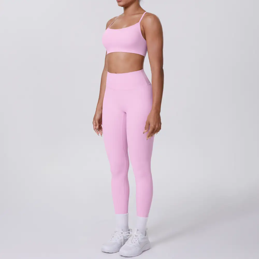 Quick-Dry Backless Two-Piece Activewear Active Set