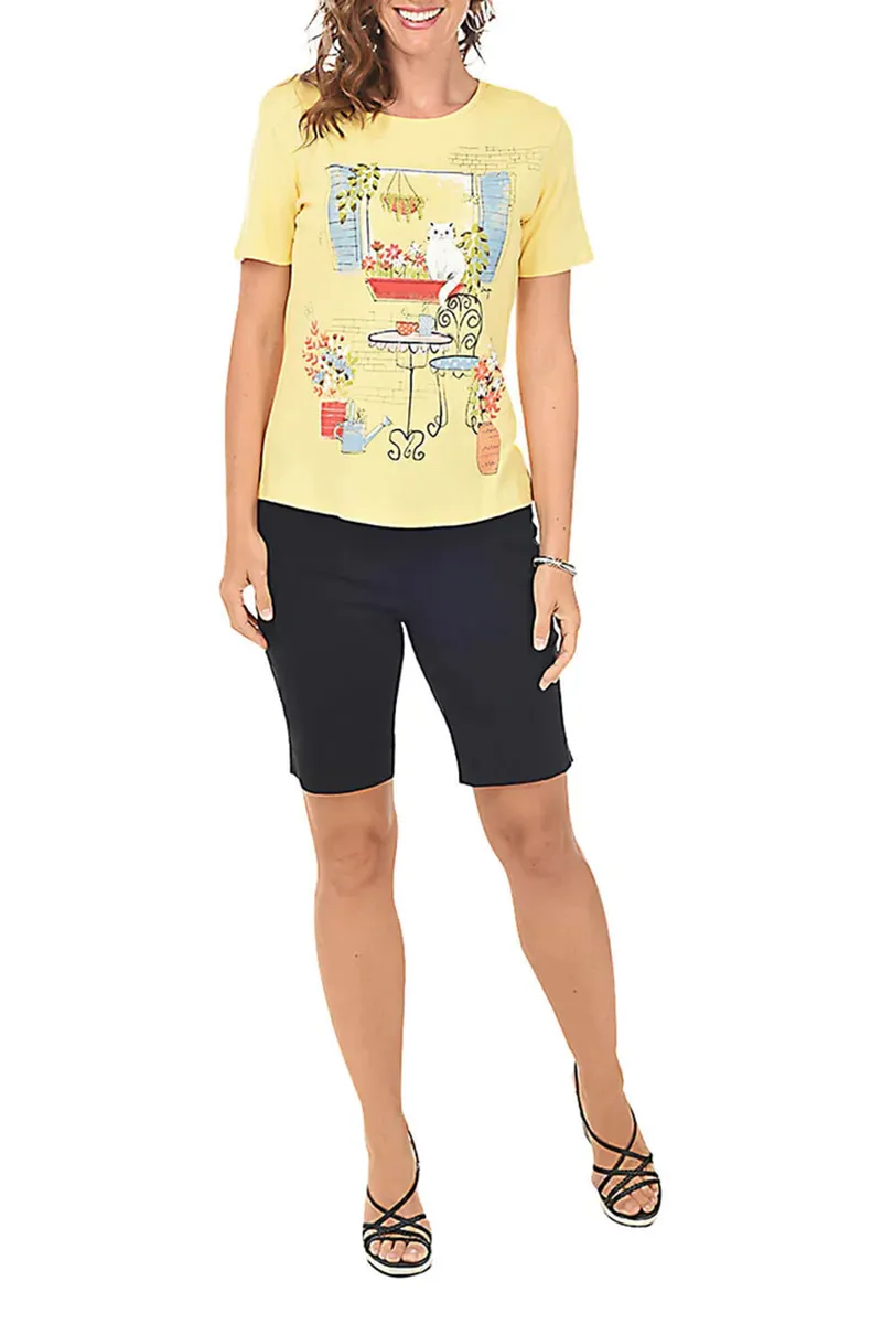 Bengaline Fabric Short