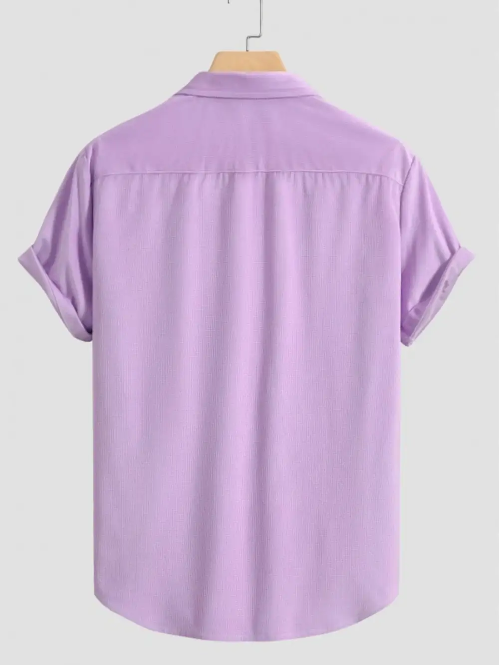 Easy-Wear Short-Sleeve Button-Up Shirt