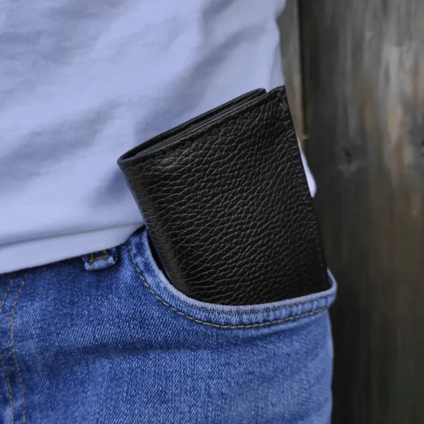 Classic Trifold Leather Wallet