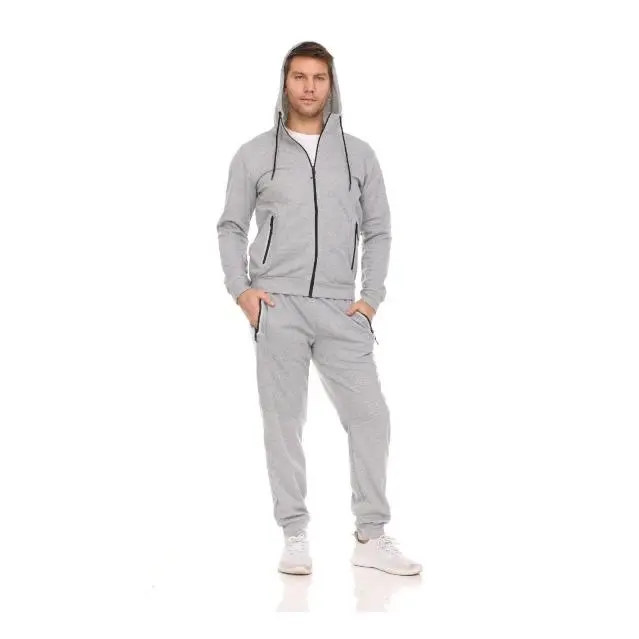 Men’s Fleece-Lined Hoodie & Jogger 2-Piece Set – Stay Warm, Stay Stylish