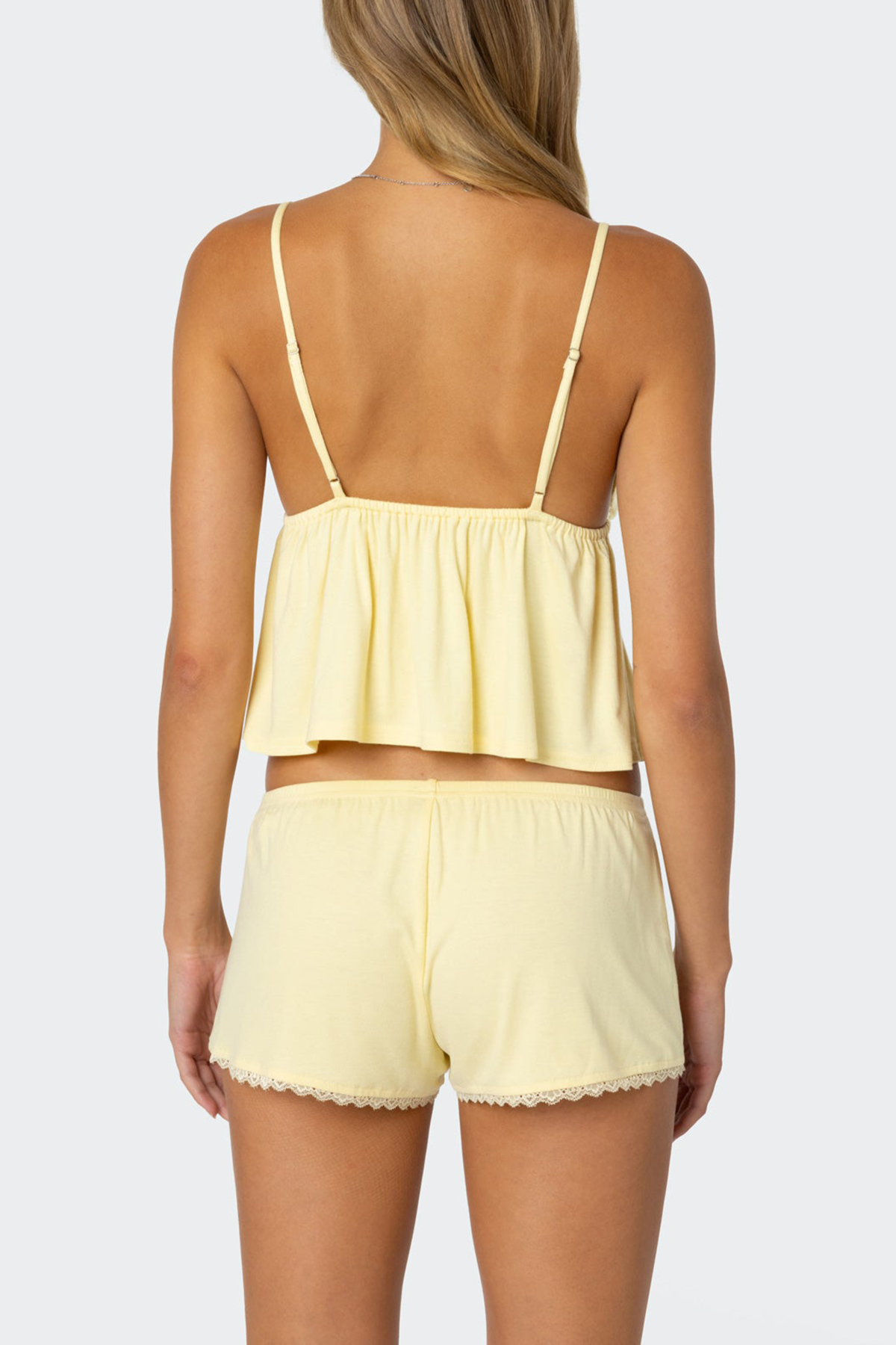 Lace Babydoll Tank Top