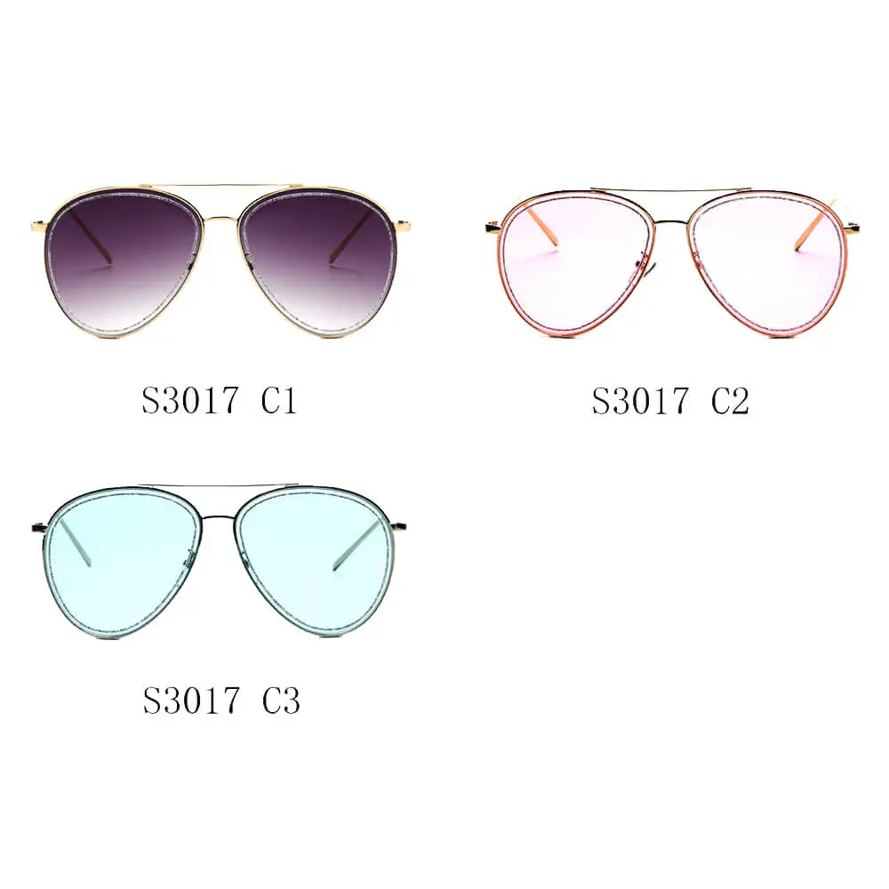Patterned Everyday Tinted Frame Sunglasses