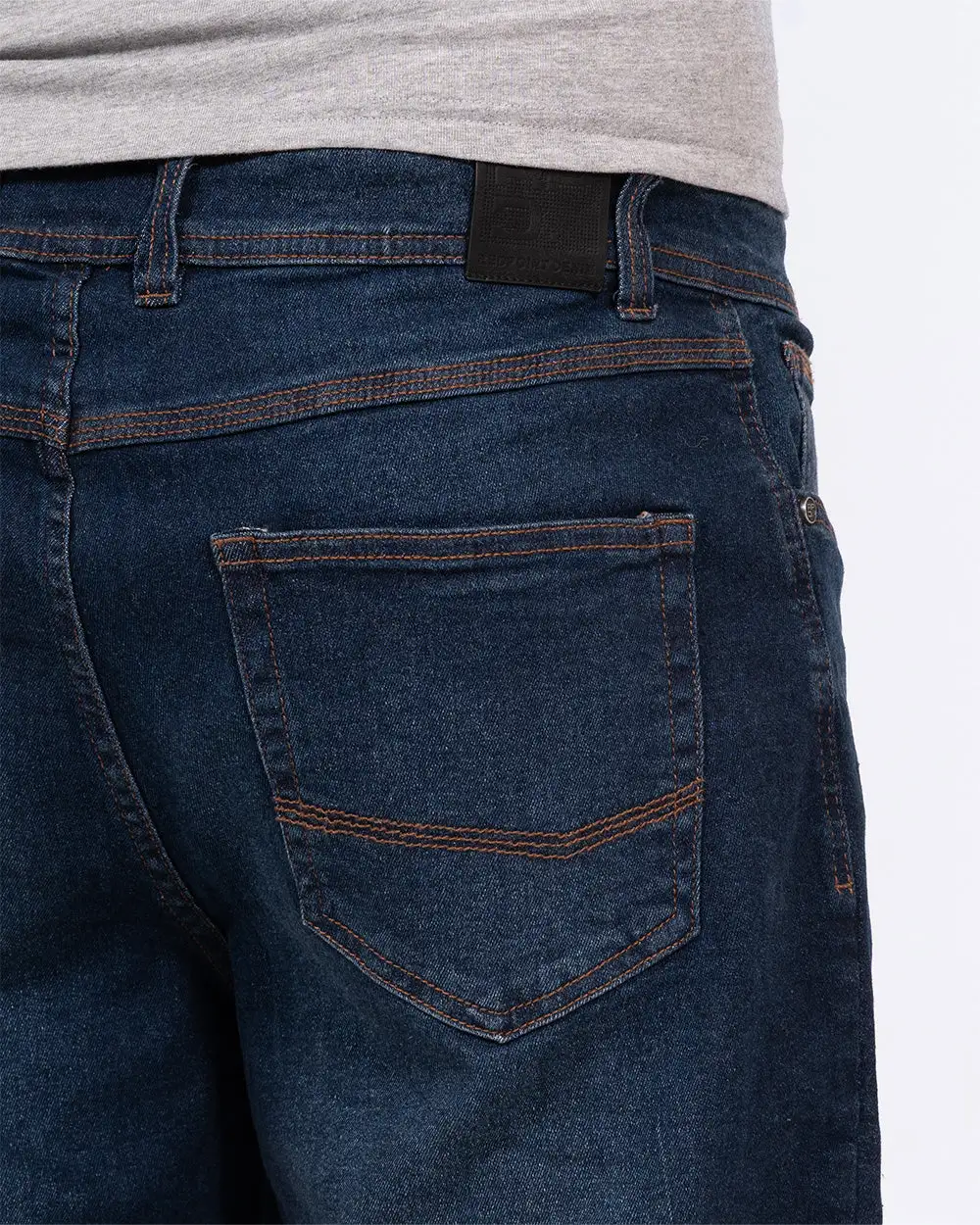 Polished Regular Fit Denim Shorts