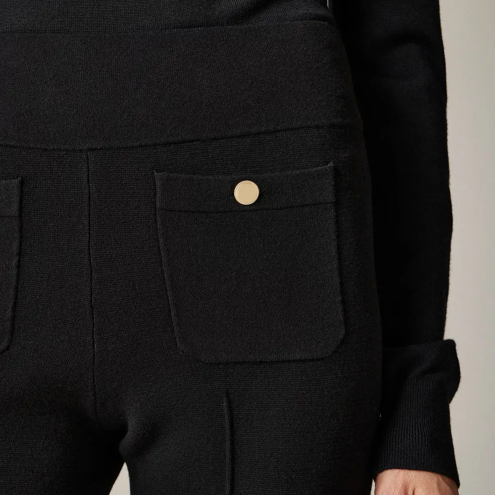 Kick Out Pants with Patch Pockets