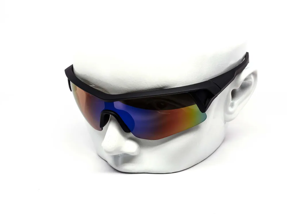 12-Pack Sport Burnt Mirror Assorted Performance Sunglasses