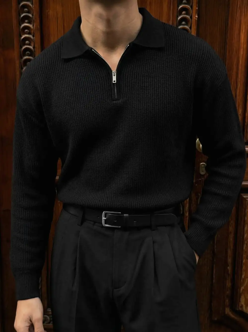 Tailored Knit Sweater