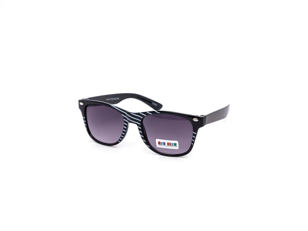 12-Pack Kids Classy Wayfarer-Style Gradient Sunglasses