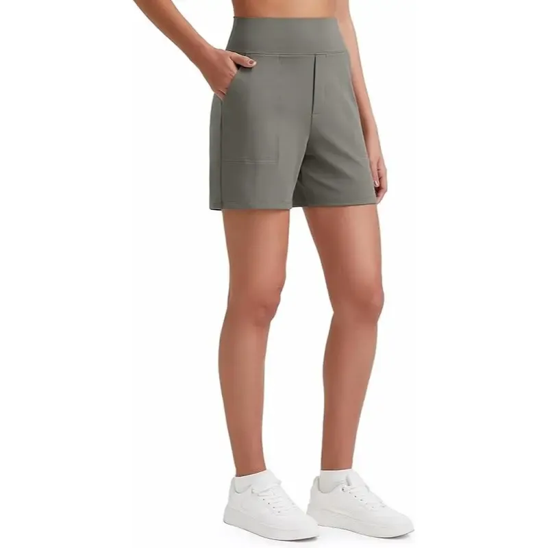 🔥Hot Sale💥-Women's High-Waisted Yoga Shorts🔥12-Pack- Only $32