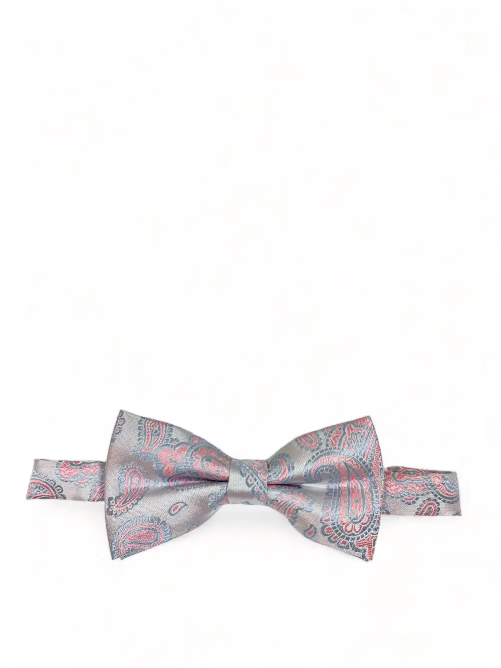 Modern Paisley Polyester Bow Tie