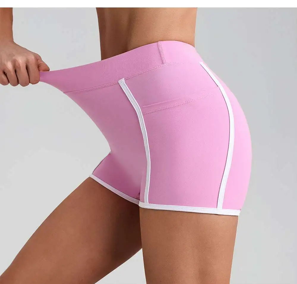 Contrast-Trim Backless Top and Shorts Active Set