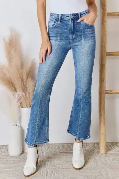 Airy Flowing Denim Jeans