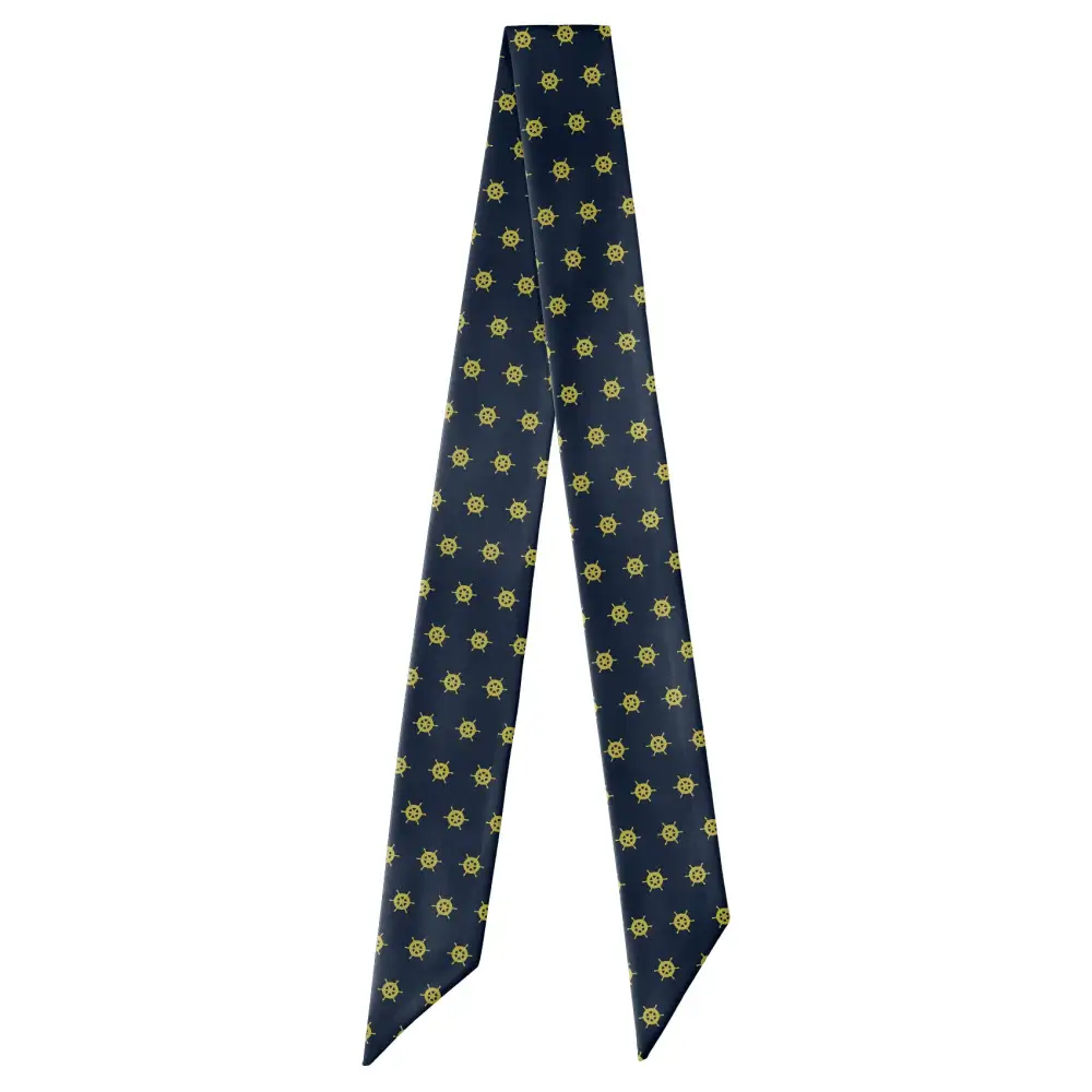 Captain's Wheel Design Hair Scarf