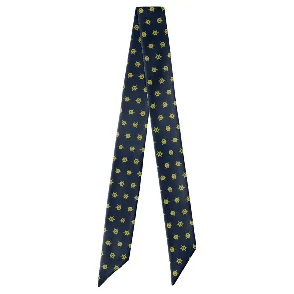 Captain's Wheel Design Hair Scarf