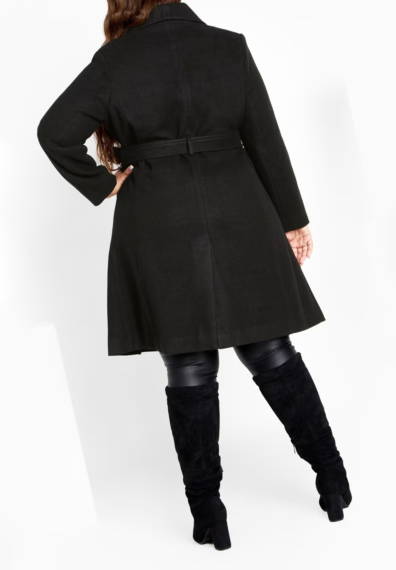 Solid Color Lapel Jacket