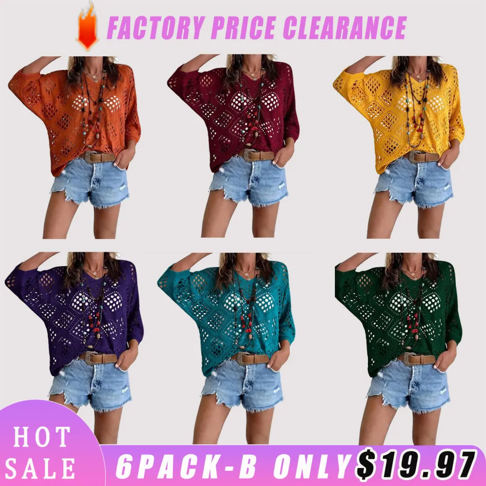 Women's V-neck top