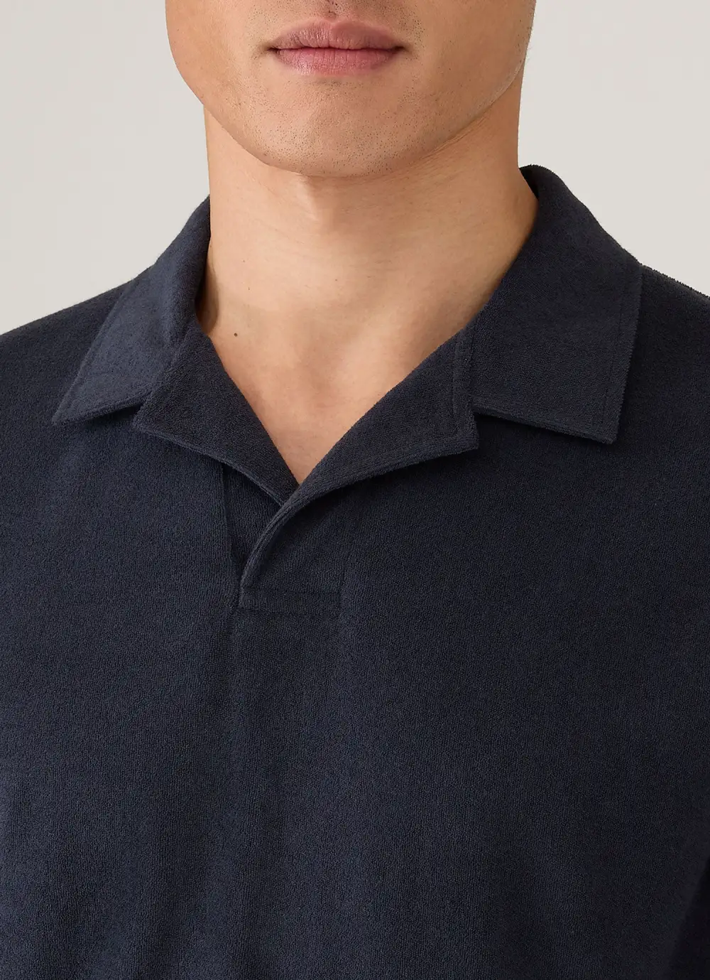 Modern Everyday Regular Fit Cotton Towelling Short Sleeve Polo Shirt