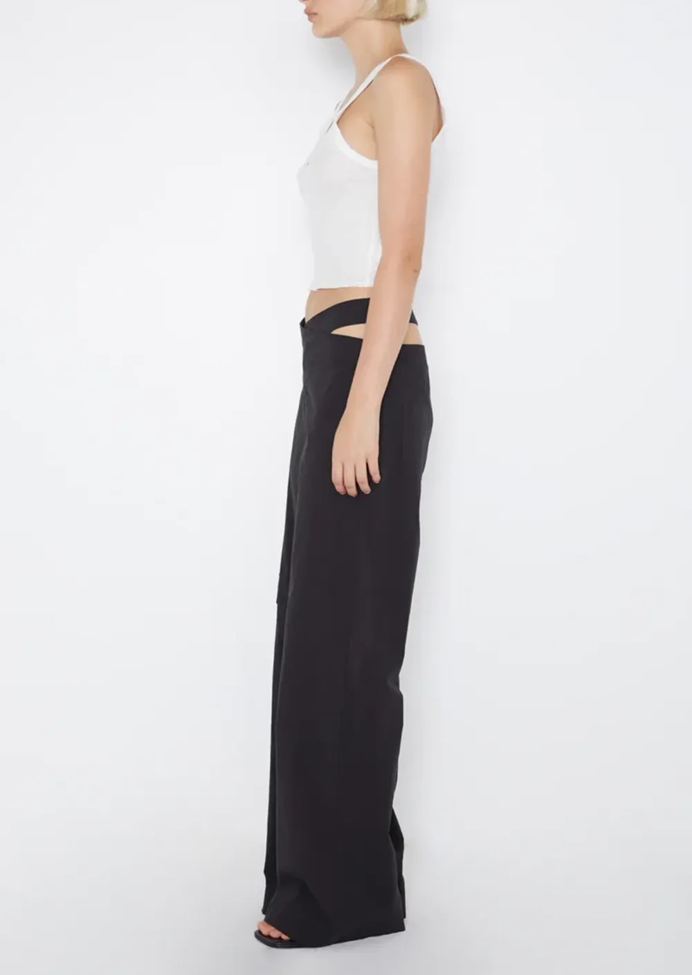 CUTOUT WAIST CARGO PANT