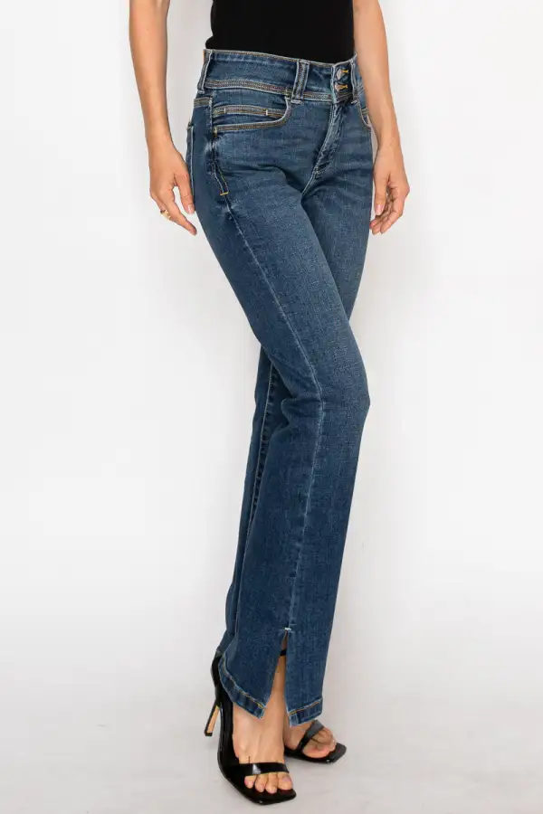 Weekend High Rise Bootcut Stretch Denim Jeans